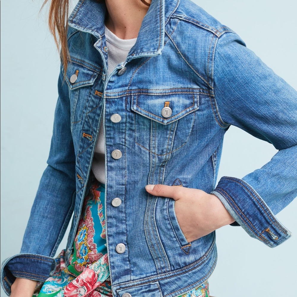 Anthropologie denim jacket